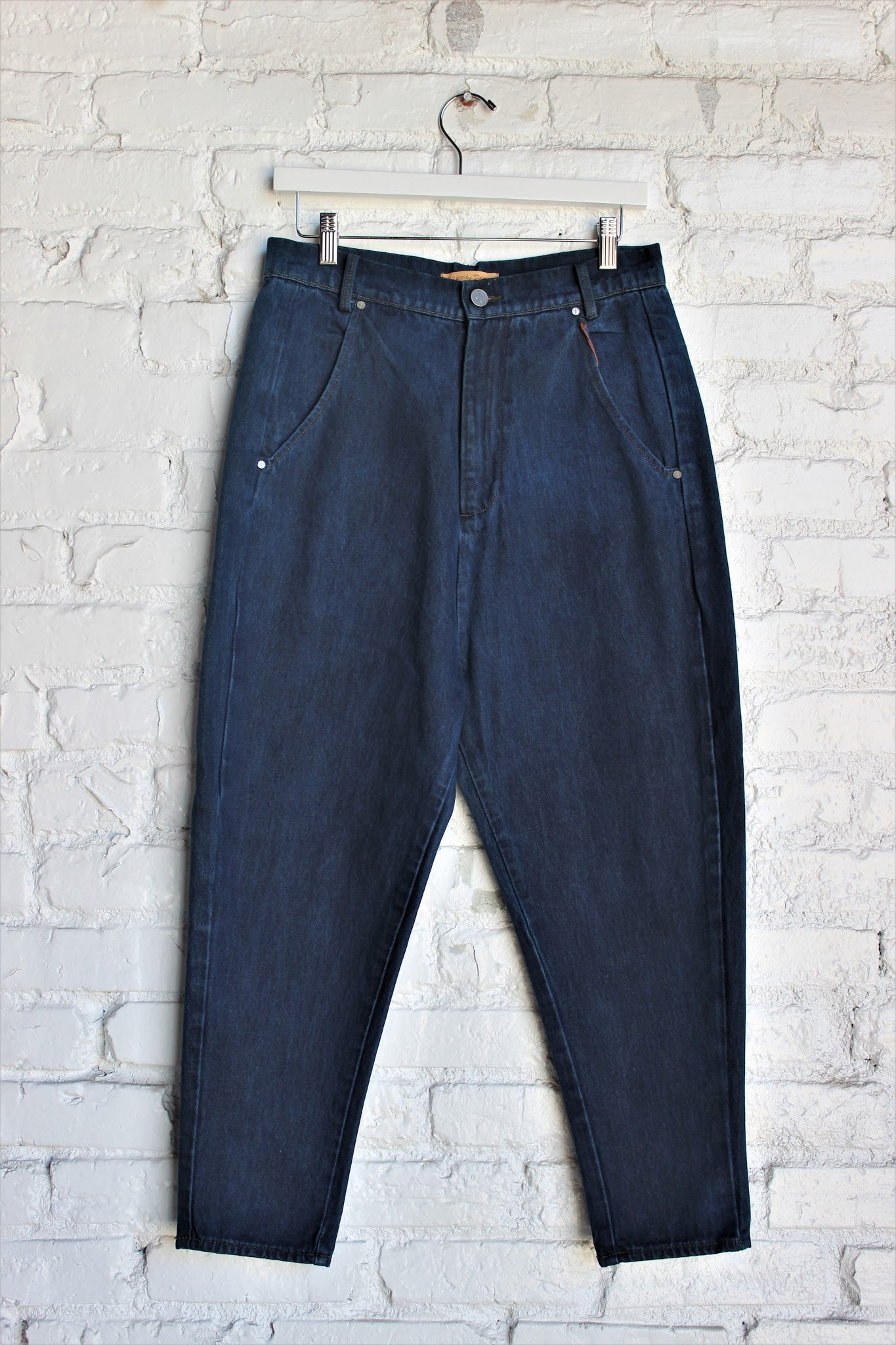 Mid-Rise Slouch Pants