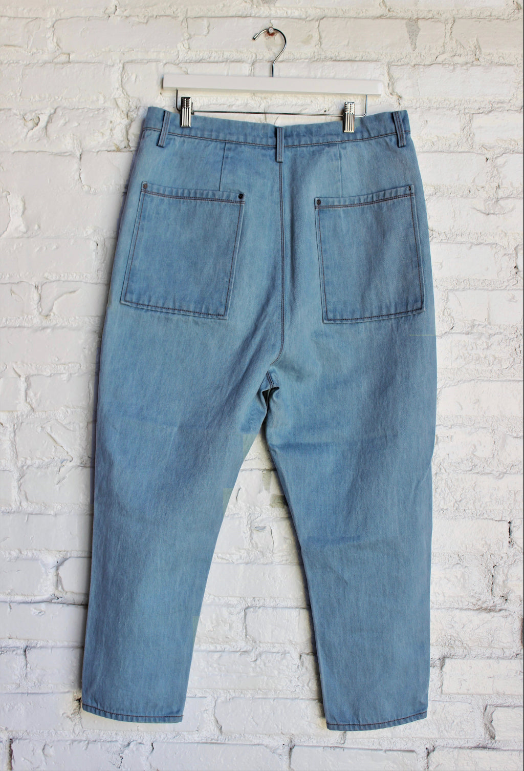 Mid-Rise Slouch Pants